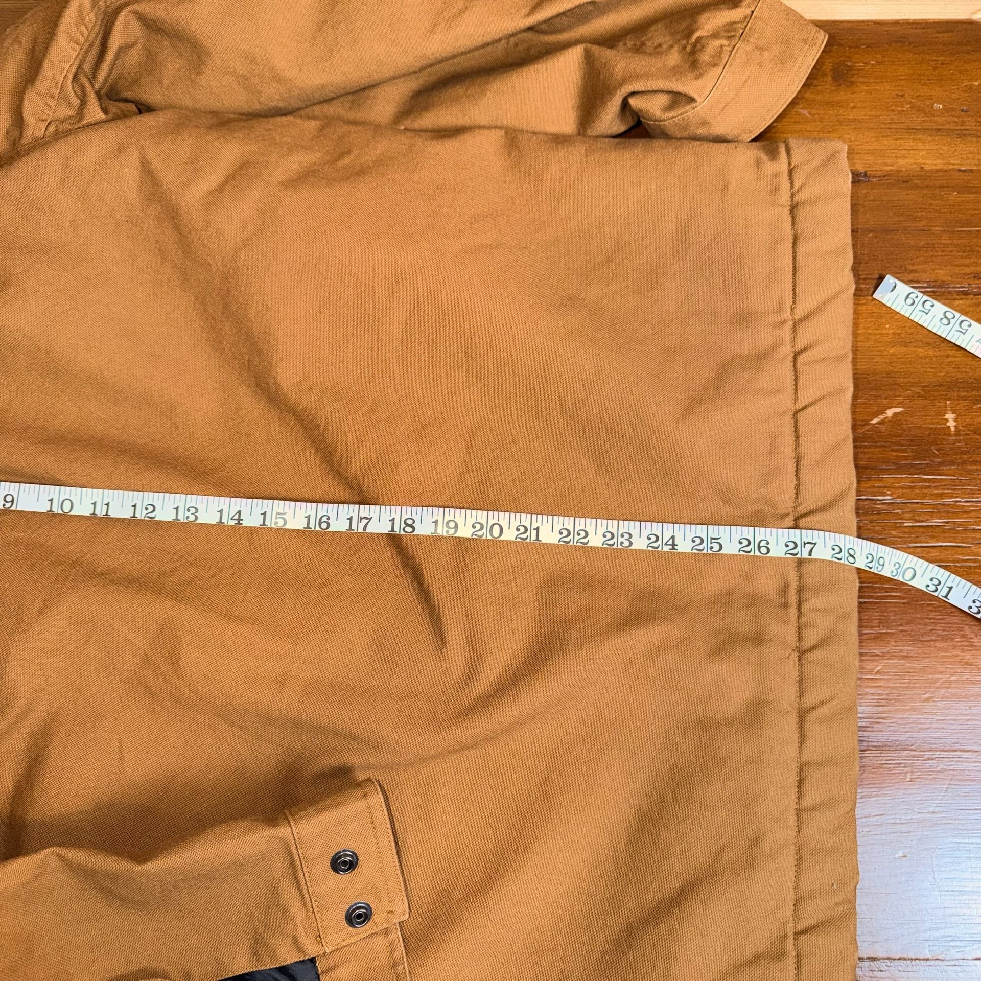 Caterpillar Sherpa Lined Jacket Size M Brown Cotton Workwear 9