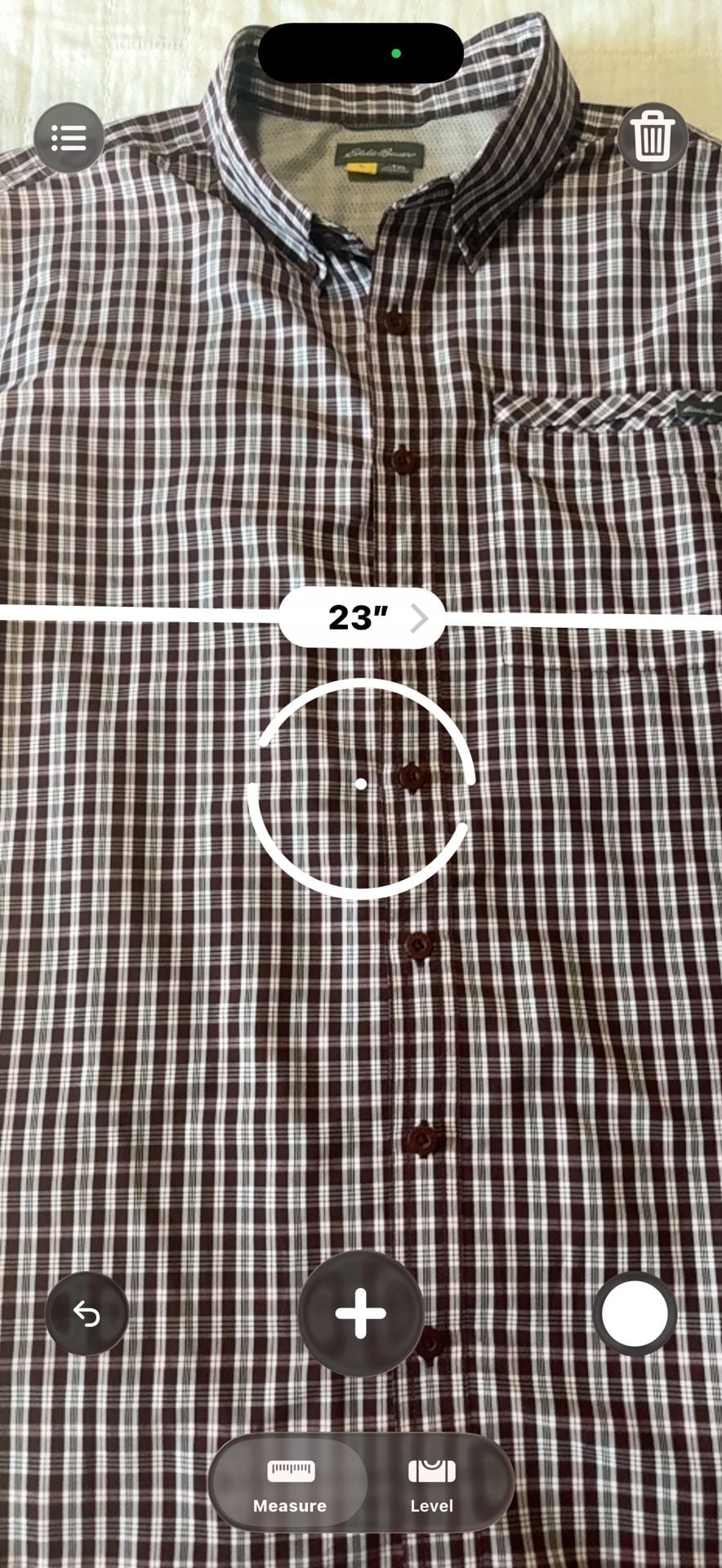 Eddie Bauer Plaid Short Sleeve Shirt Men's TXL Burgundy 12