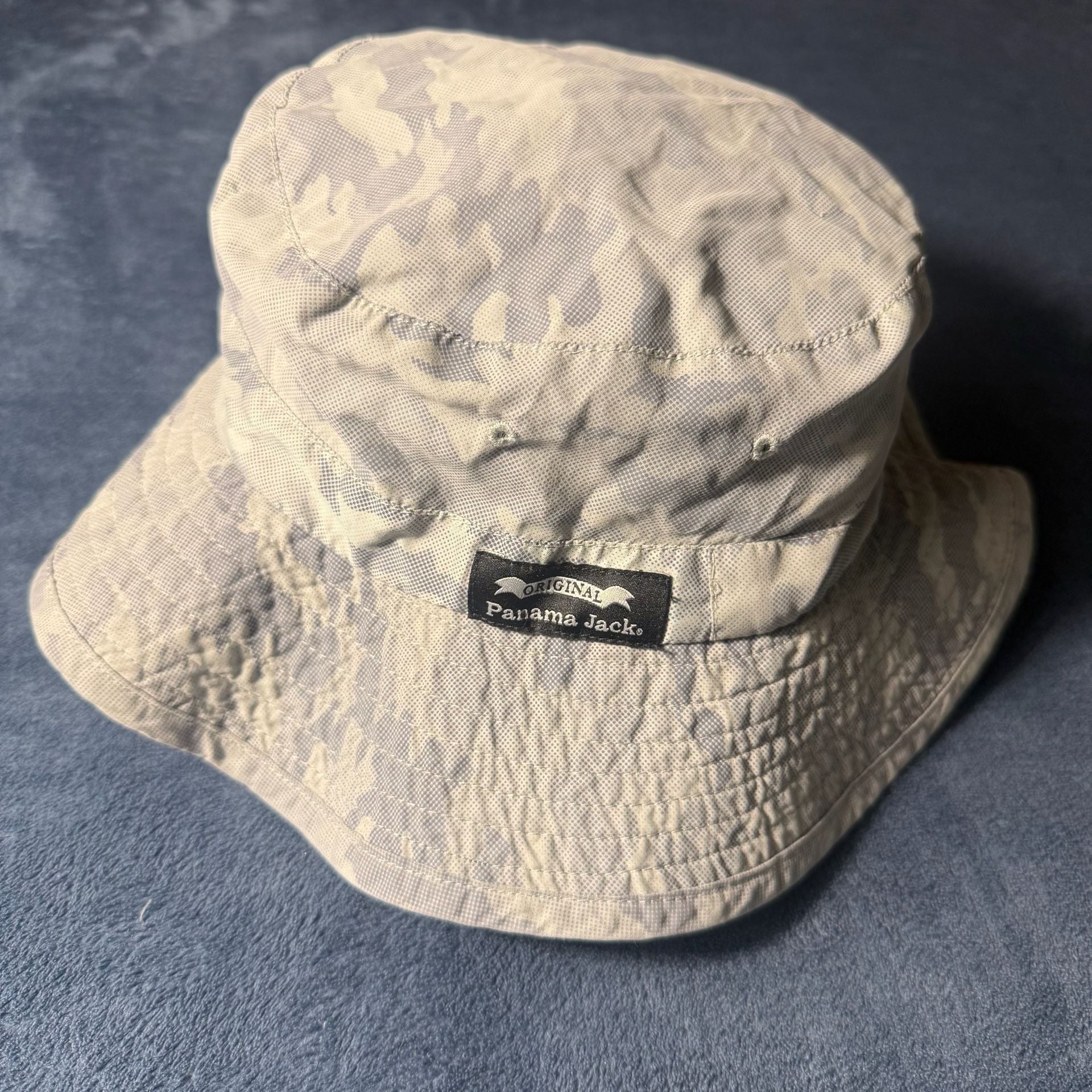 Panama Jack Bucket Hat Size Medium Digital Camo Nylon Boonie Hat 2