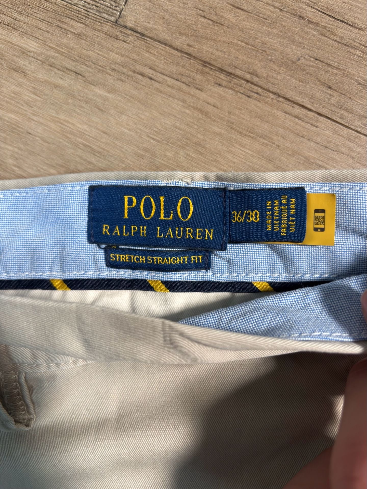 Polo Ralph Lauren Stretch Straight Fit Chinos Size 36/30 Tan 4