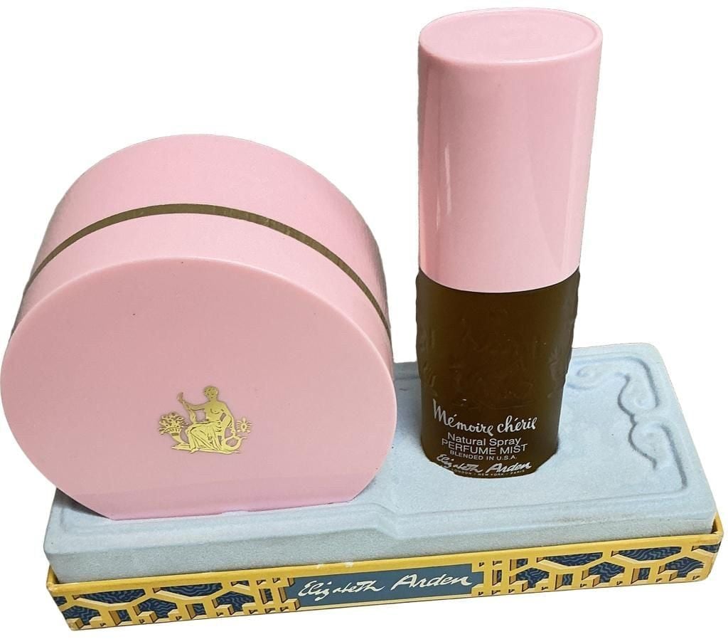 Elizabeth Arden Memoire Cherie Perfume Mist and Dusting Powder Gift Set 1