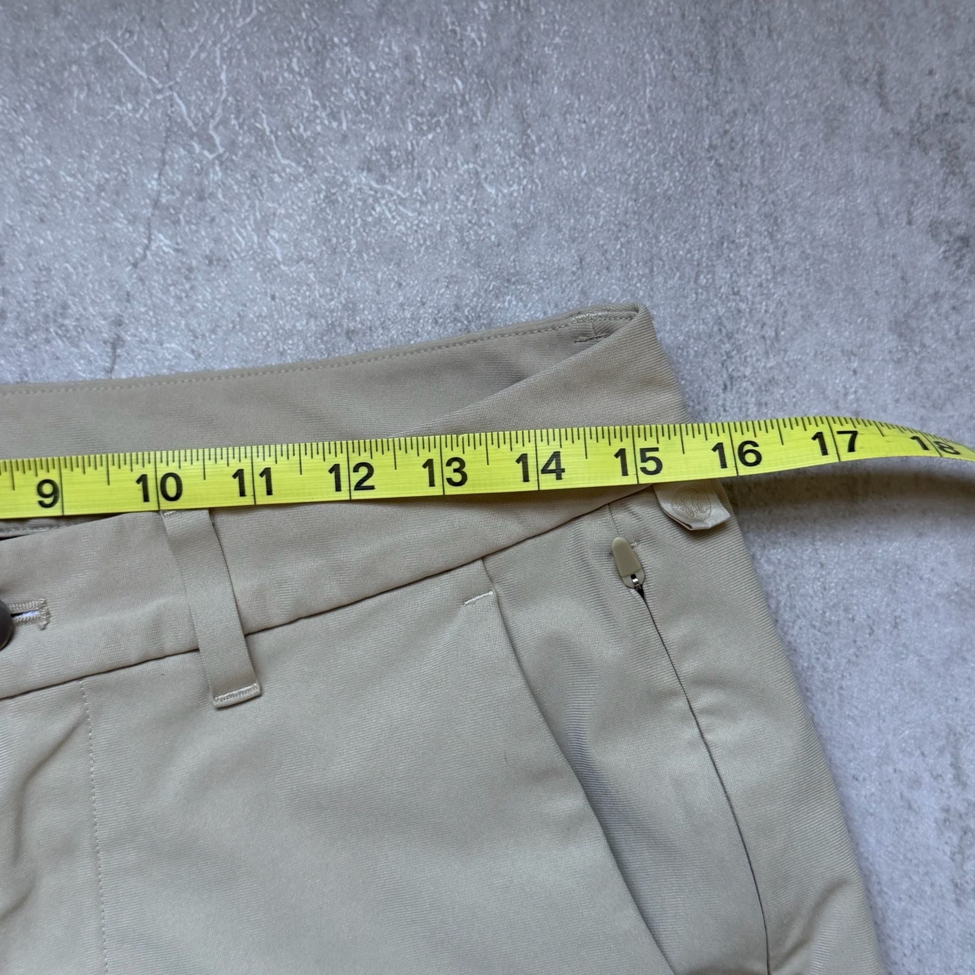 Lululemon ABC Pant Size 30 Beige Slim Fit Technical Trousers 6