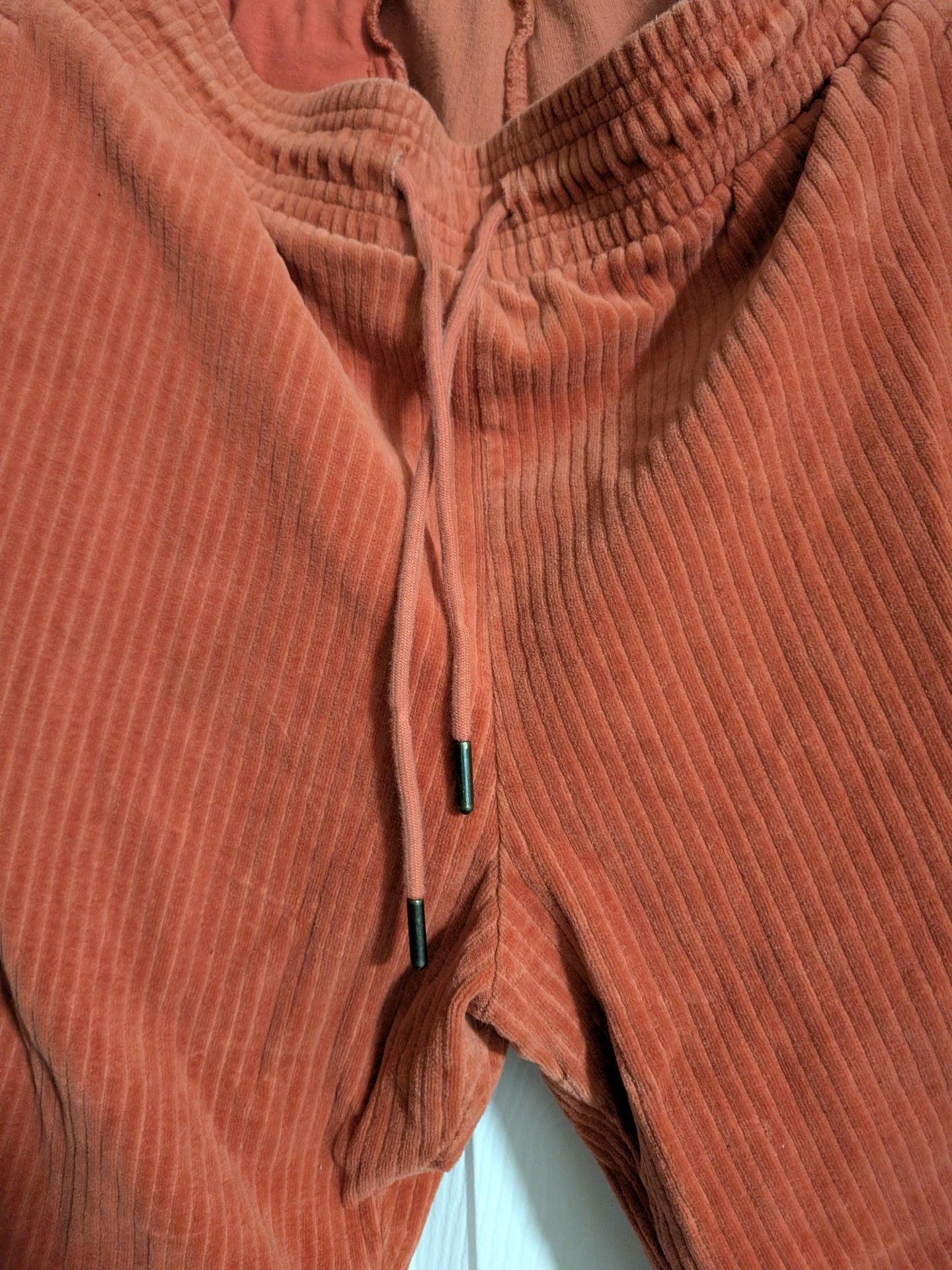 UGG Corduroy Jogger Pants Size L Orange 4