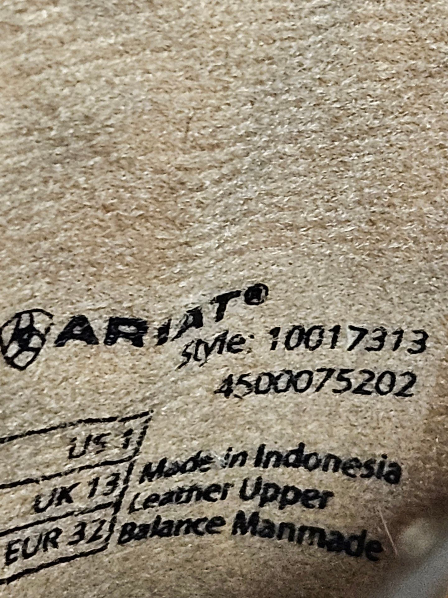 Ariat Cowboy Boots Size 1 Brown Leather Square Toe 9