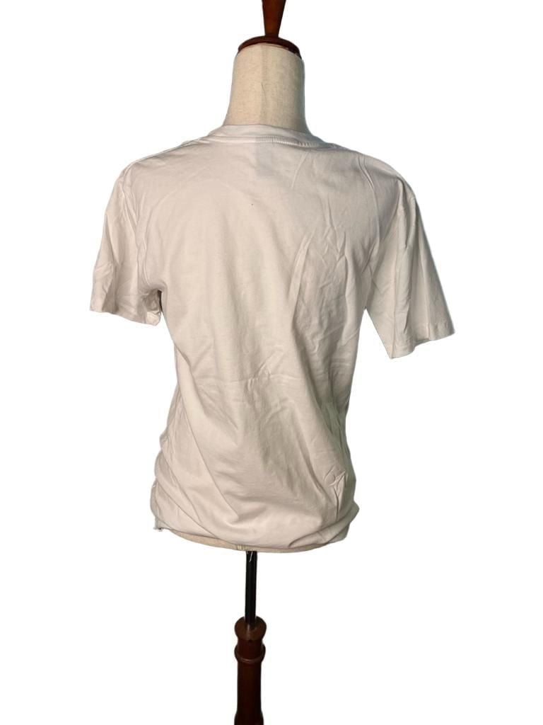 AS Colour Let's Summon Demons T-Shirt Size M White Graphic Tee 5