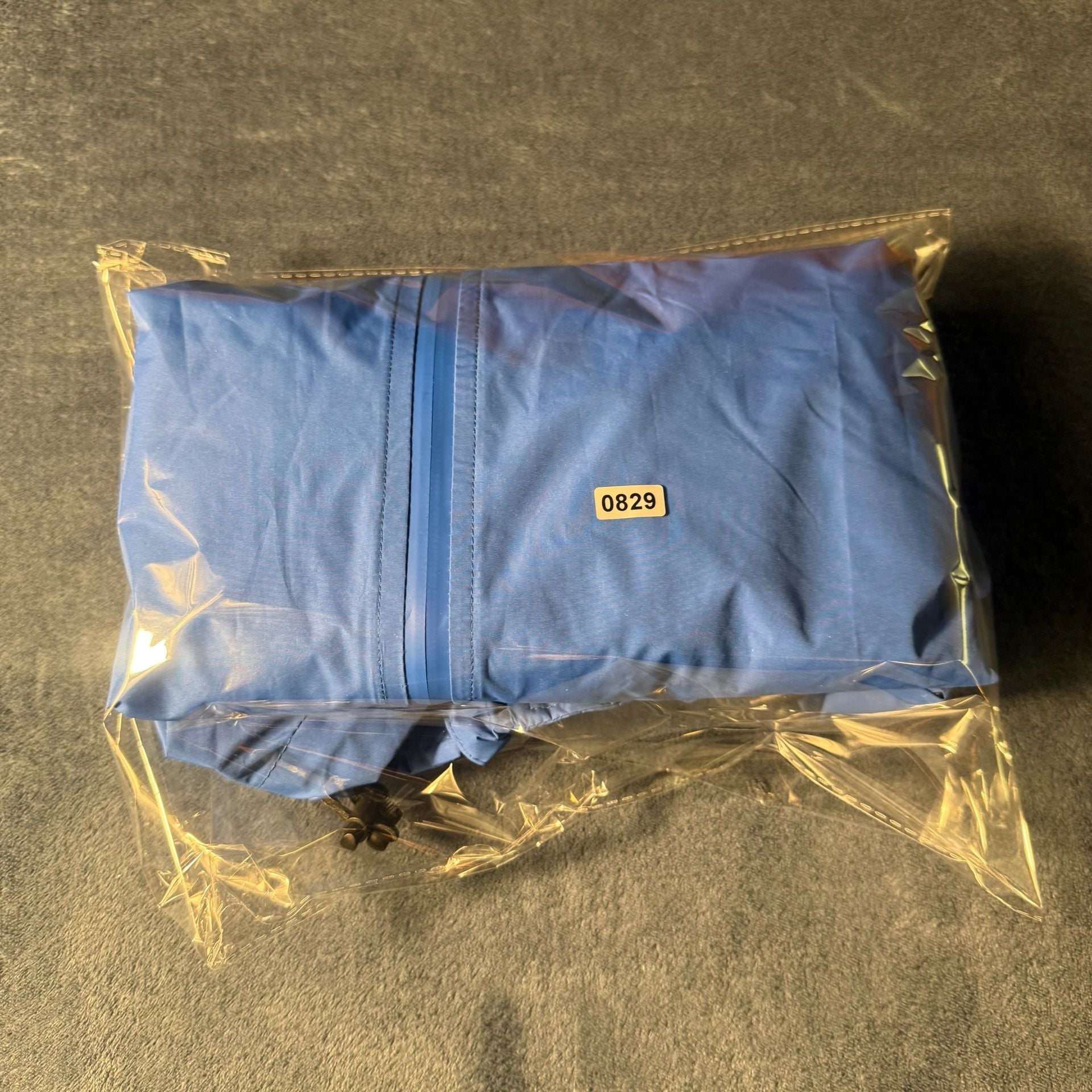 Baleaf Rain Jacket Blue Waterproof Windproof Hooded 7