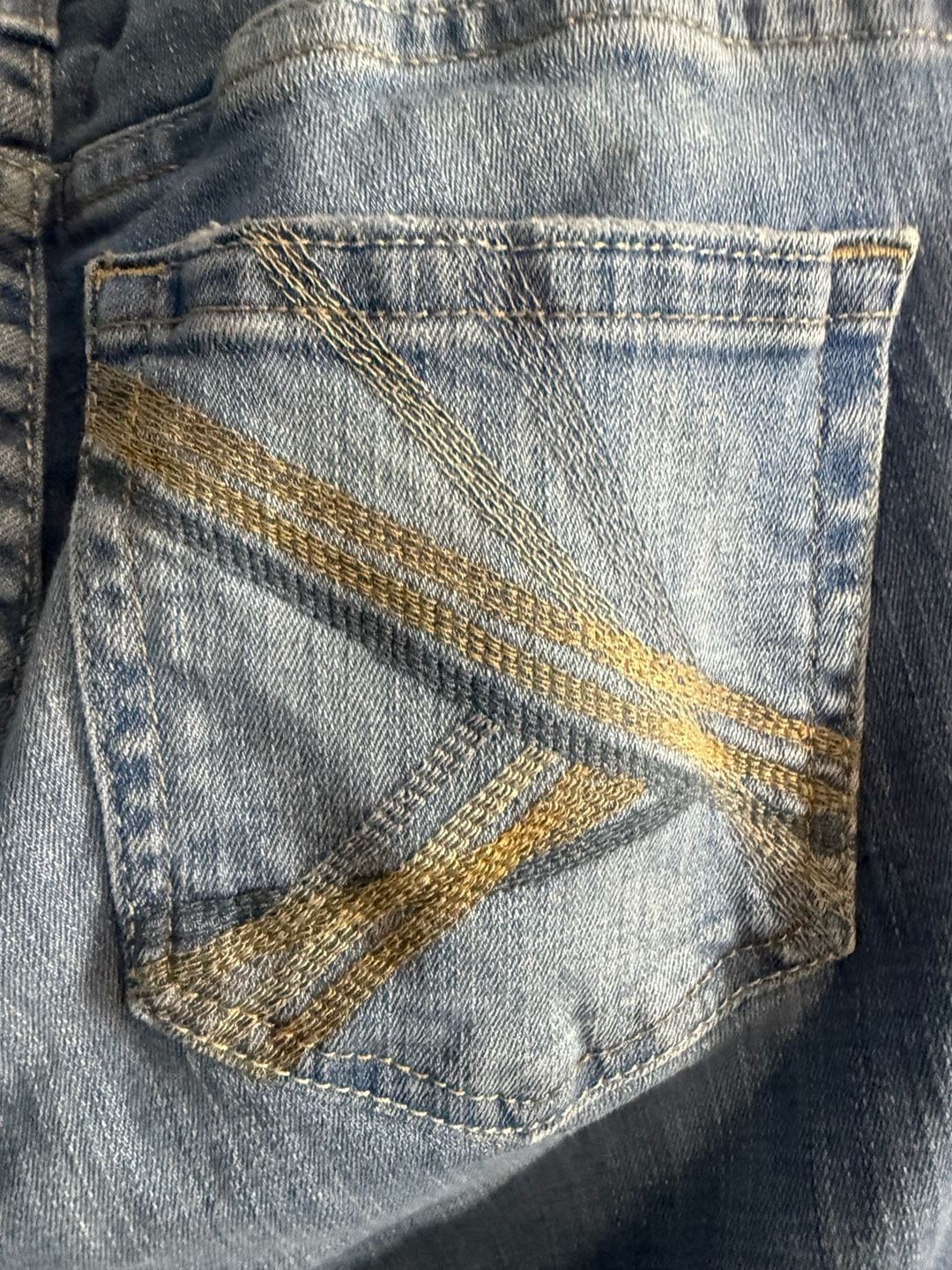 Ariat R.E.A.L. Denim Flare Jeans Size 28x32 Light Wash Bootcut 5
