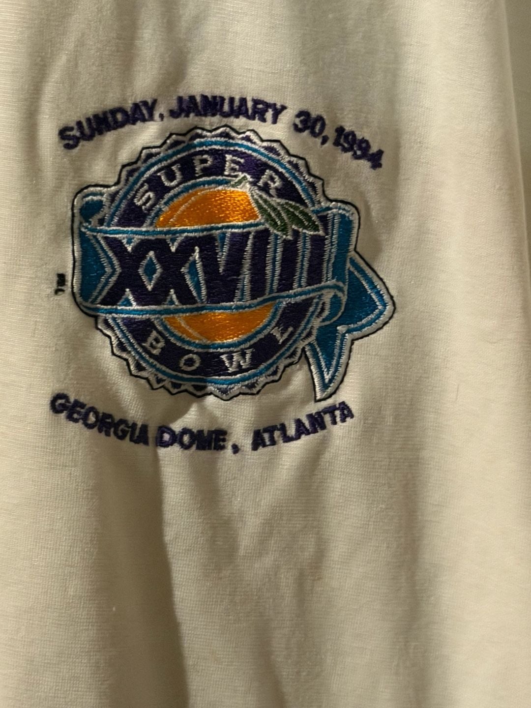 All Apparel Super Bowl XXVIII Polo Size M Vintage 1994 4