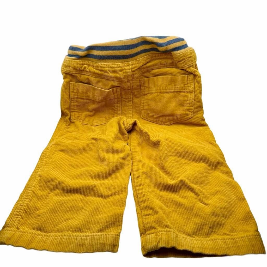Baby Boden Yellow Corduroy Star Pants 18-24 Mths 3