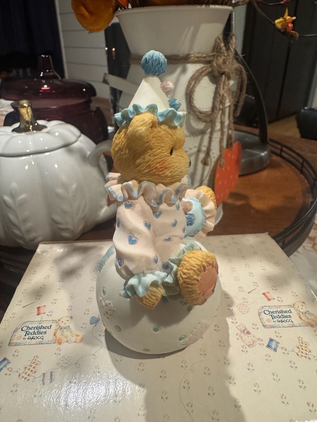 Cherished Teddies Wally You Are The Tops With Me Clown Figurine #103934 3