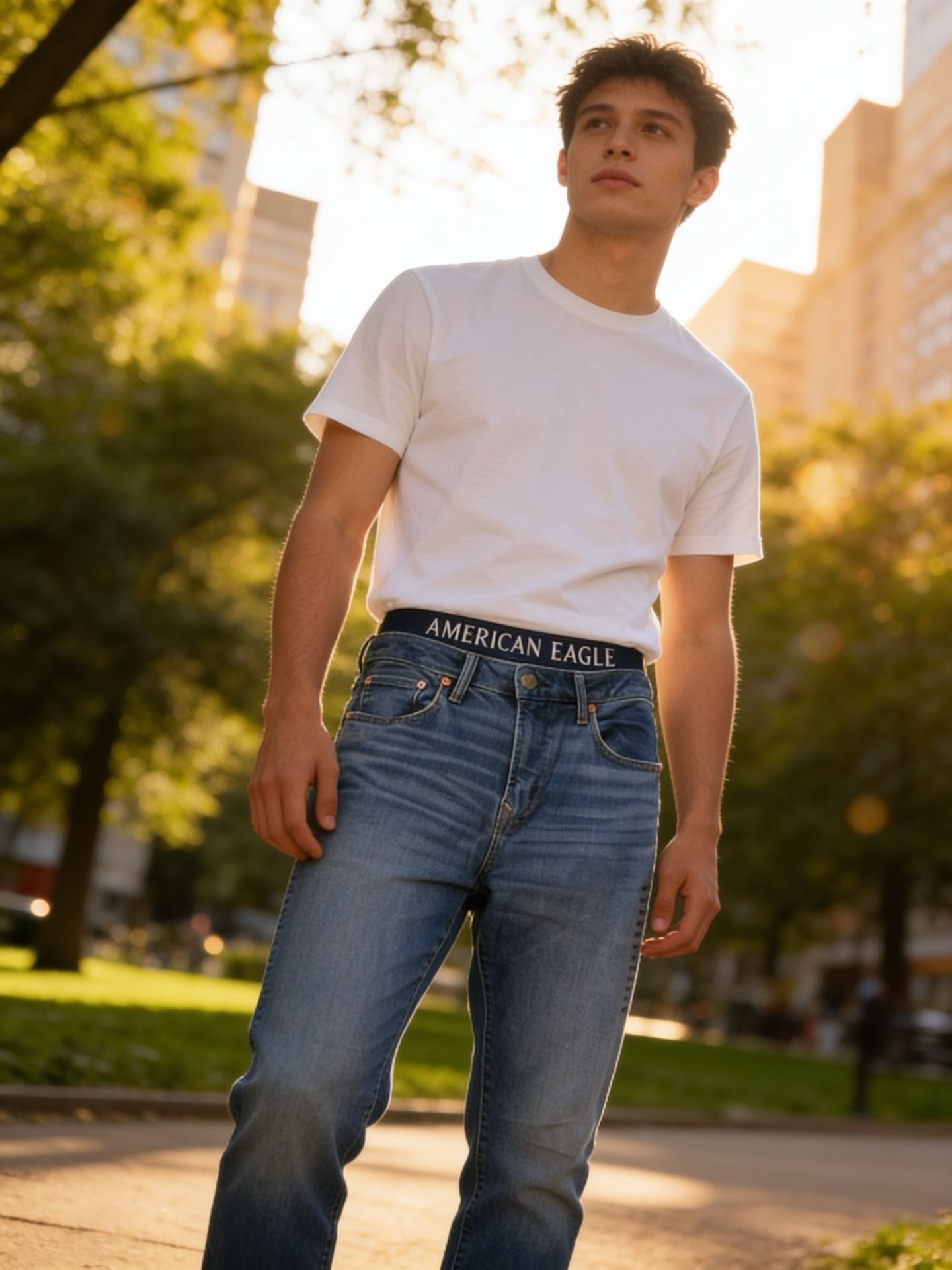 American Eagle Airflex Athletic Fit Jeans Size 32/32 2