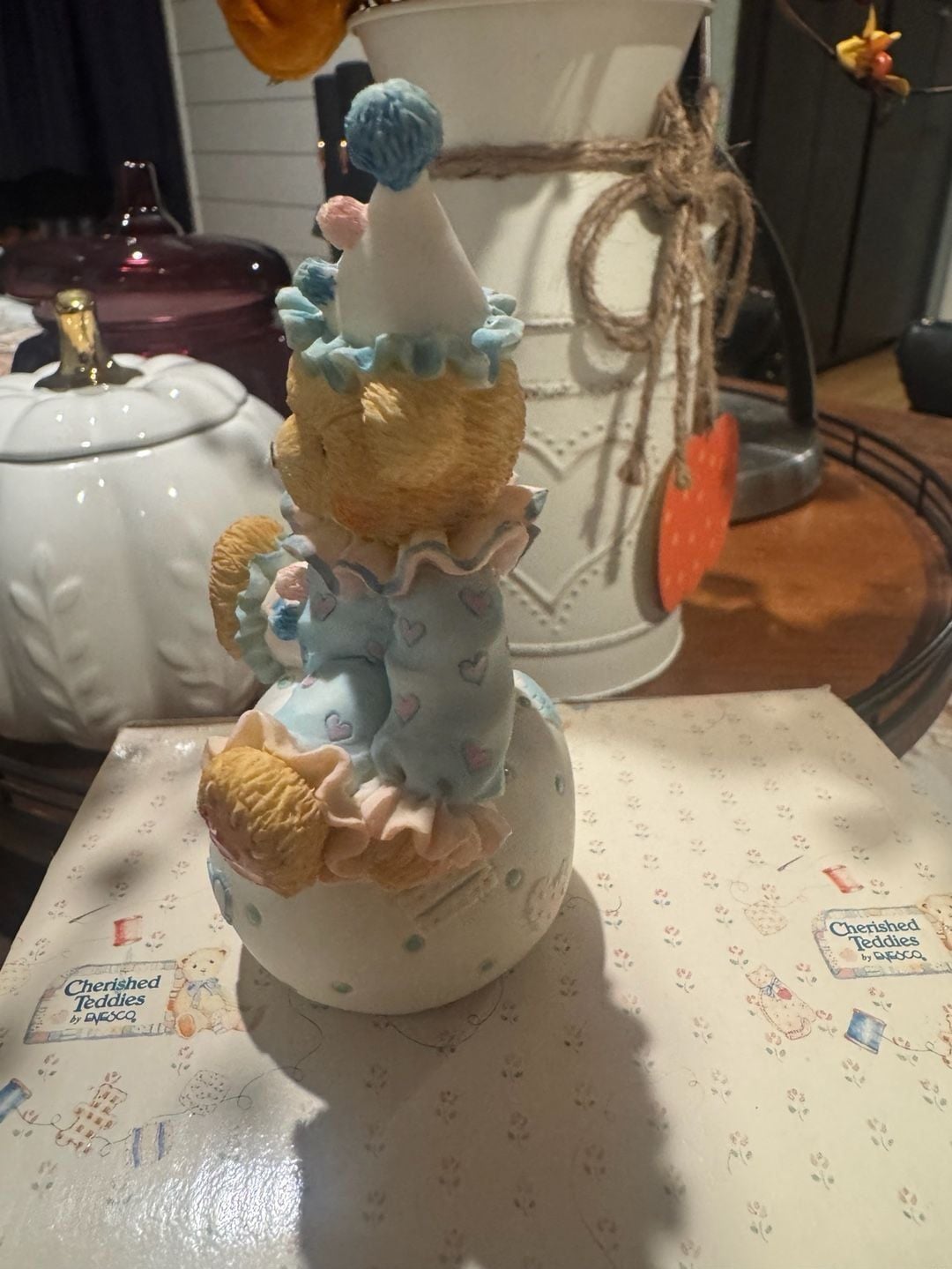 Cherished Teddies Wally You Are The Tops With Me Clown Figurine #103934 5