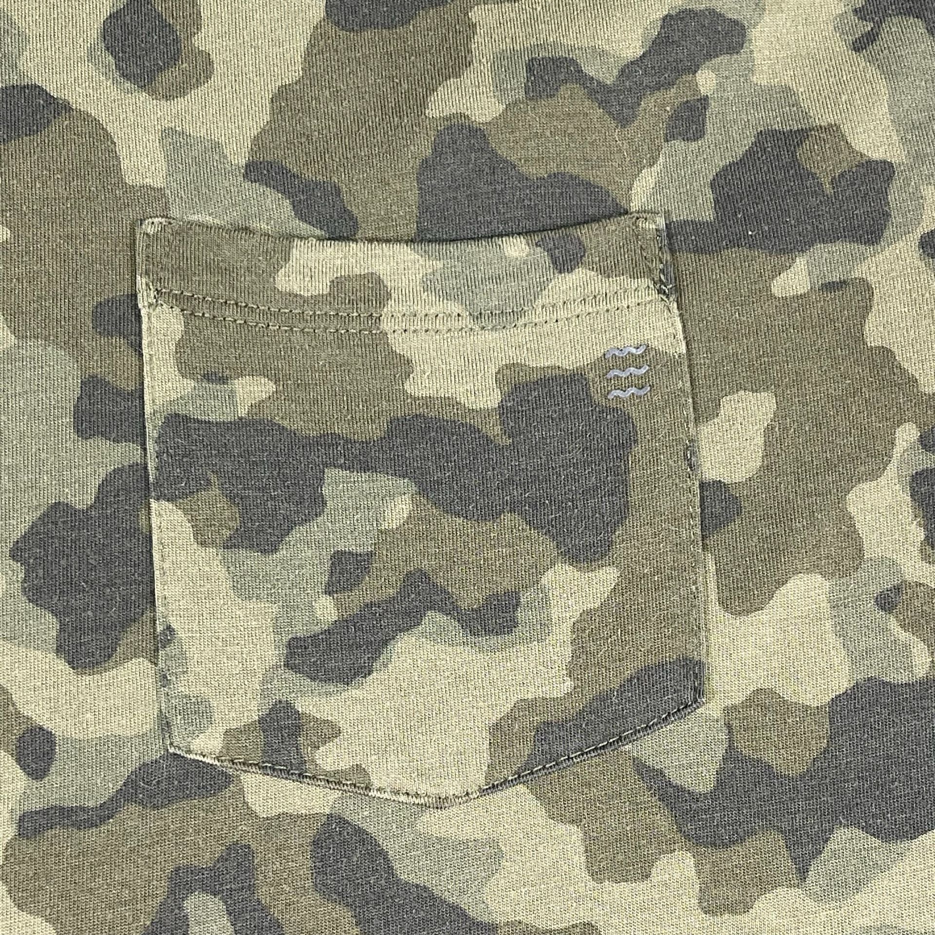 Free Fly Bamboo Shade Hoodie Size M Green Camo Long Sleeve Pocket 10