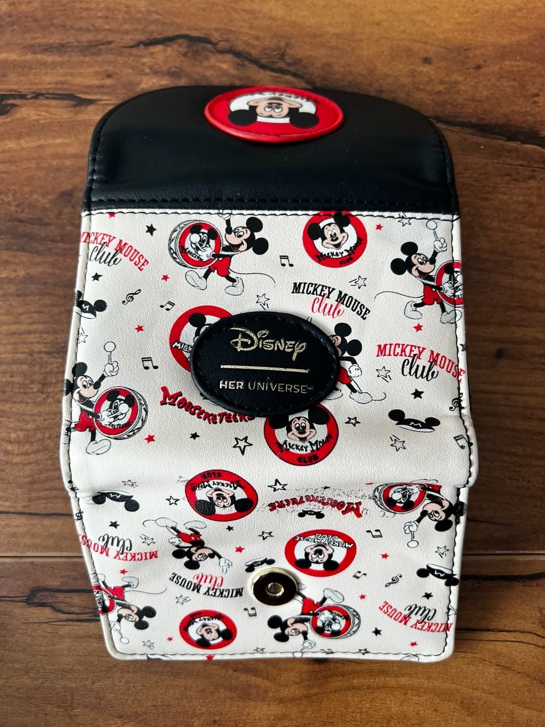 Her Universe Disney 100 Mickey Mouse Club Vintage Mini Flap Wallet 4