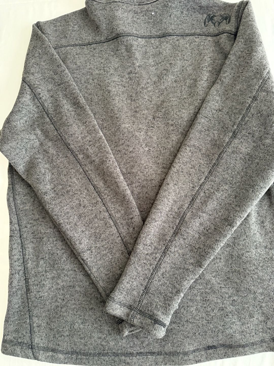 Kuiu Base Camp Fleece Jacket Size M Gray Full Zip campcore gorpcore 8