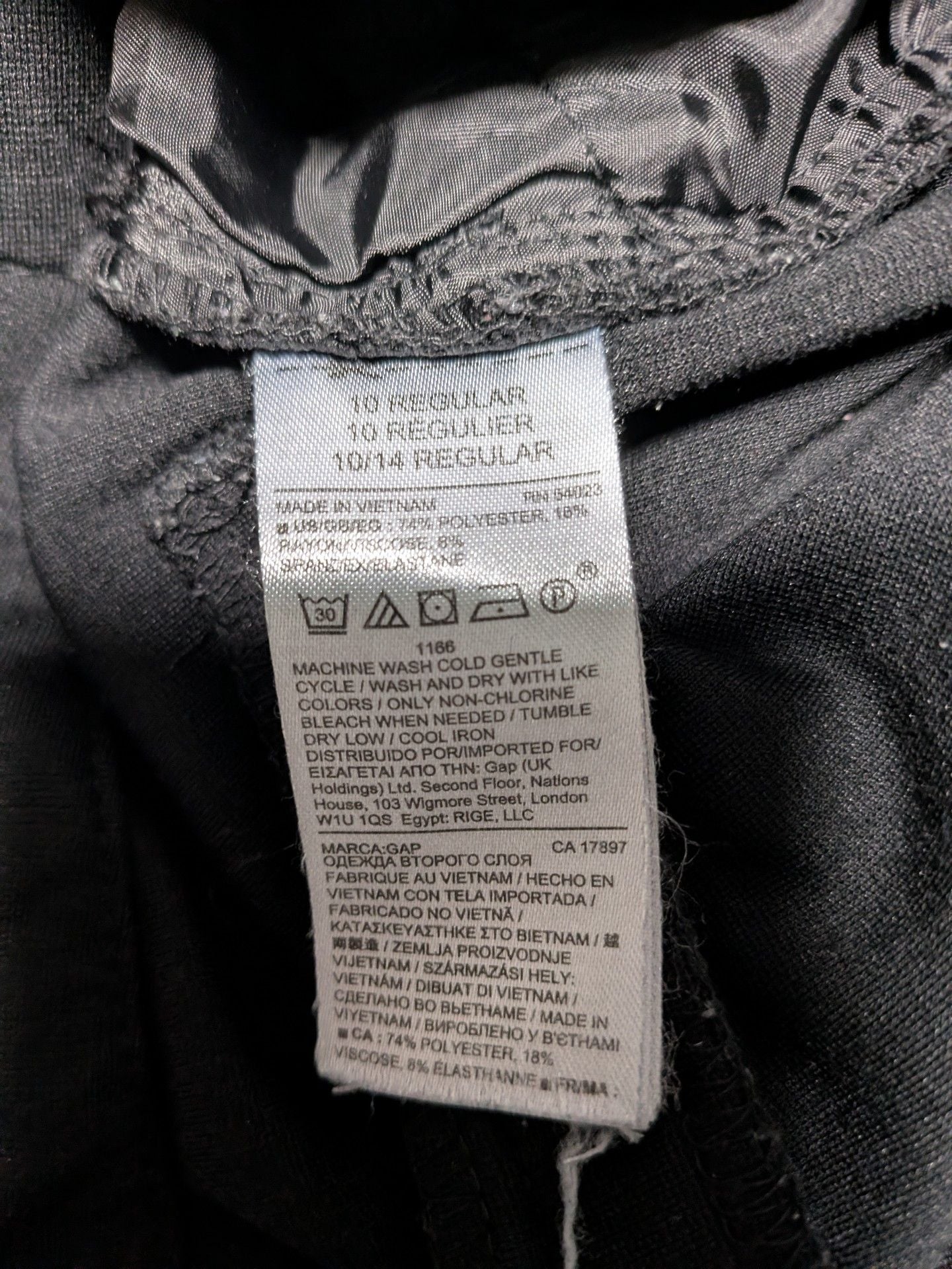 Gap Pants Size 10R Black 9