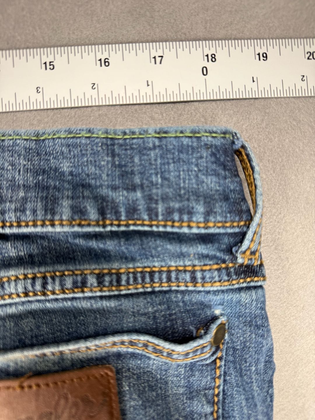 Wrangler Retro Slim Straight Jeans Size 36x32 Blue Denim 7