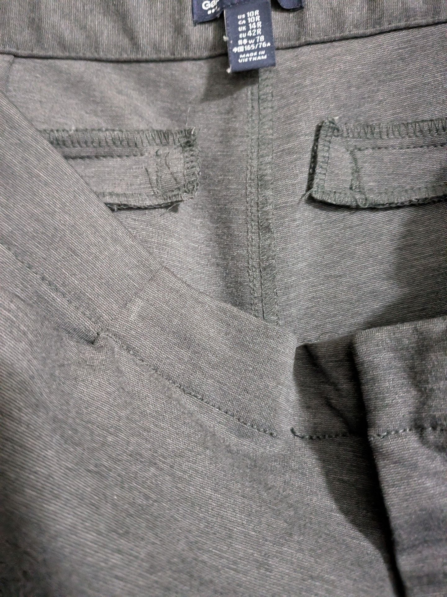 Gap Pants Size 10R Grey 6