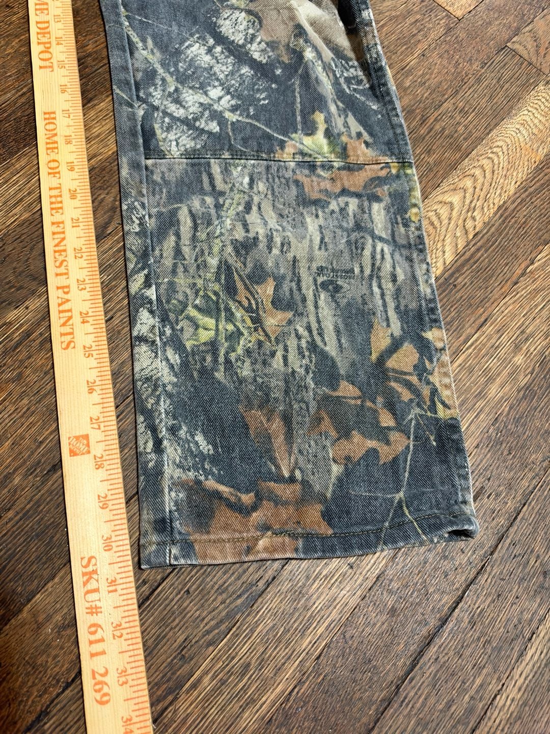 Wrangler Mossy Oak Break-Up Camo Double Knee Pants 34 x 32 5