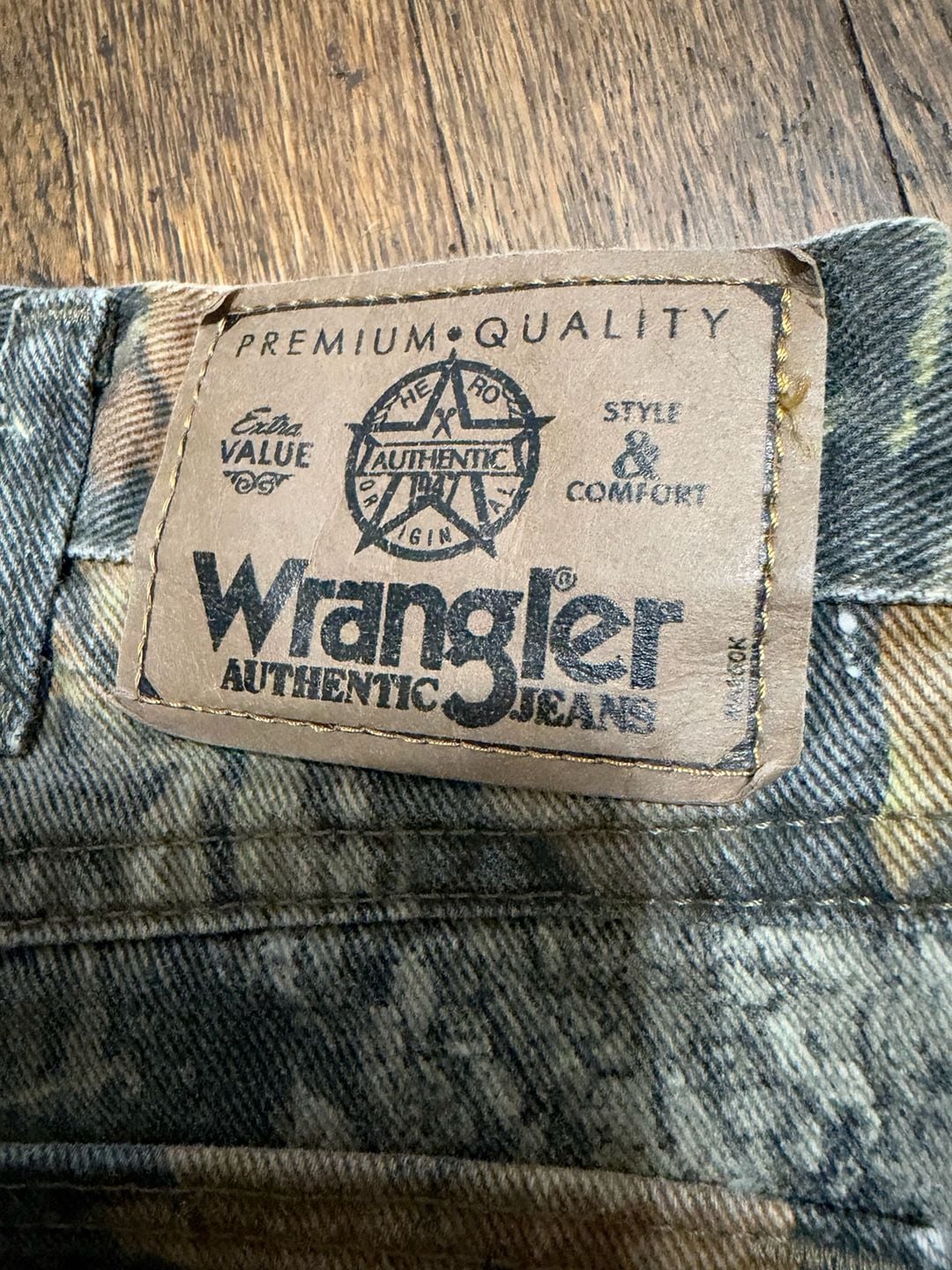 Wrangler Mossy Oak Break-Up Camo Double Knee Pants 34 x 32 8