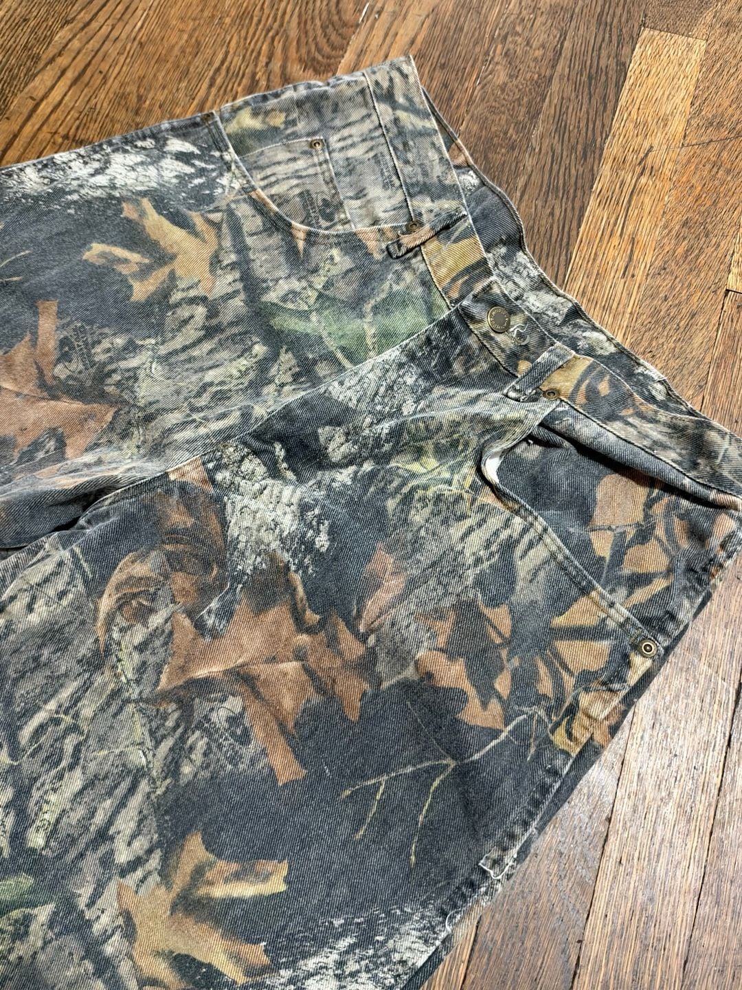 Wrangler Mossy Oak Break-Up Camo Double Knee Pants 34 x 32 10