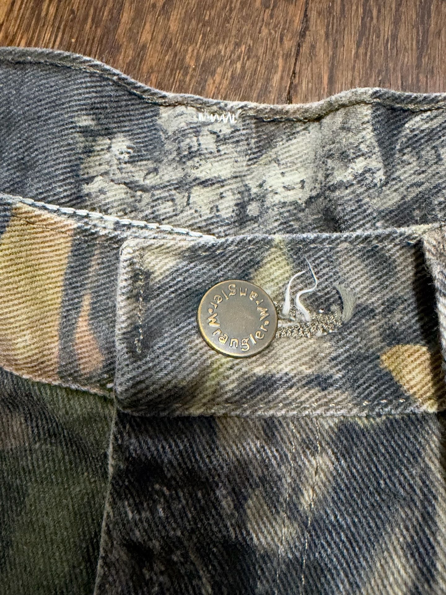 Wrangler Mossy Oak Break-Up Camo Double Knee Pants 34 x 32 11