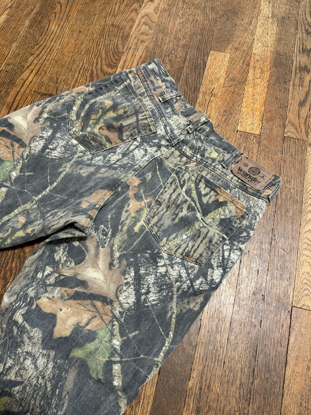 Wrangler Mossy Oak Break-Up Camo Double Knee Pants 34 x 32 12