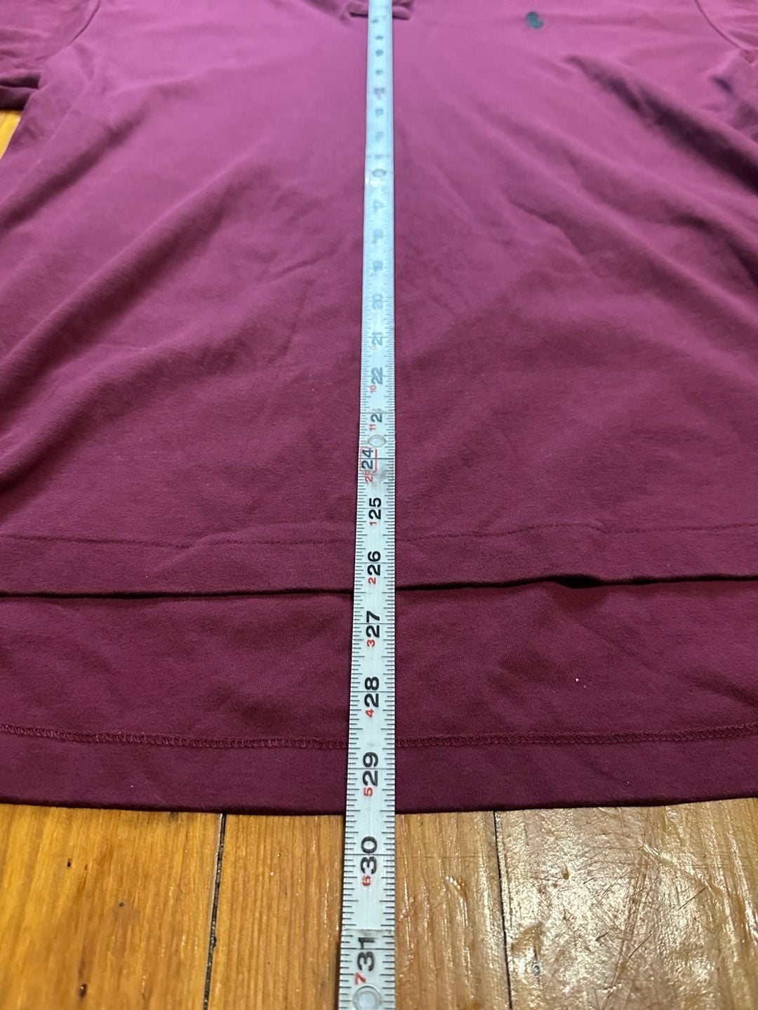 Polo by Ralph Lauren Polo Shirt Size S Burgundy Cotton Short Sleeve 5