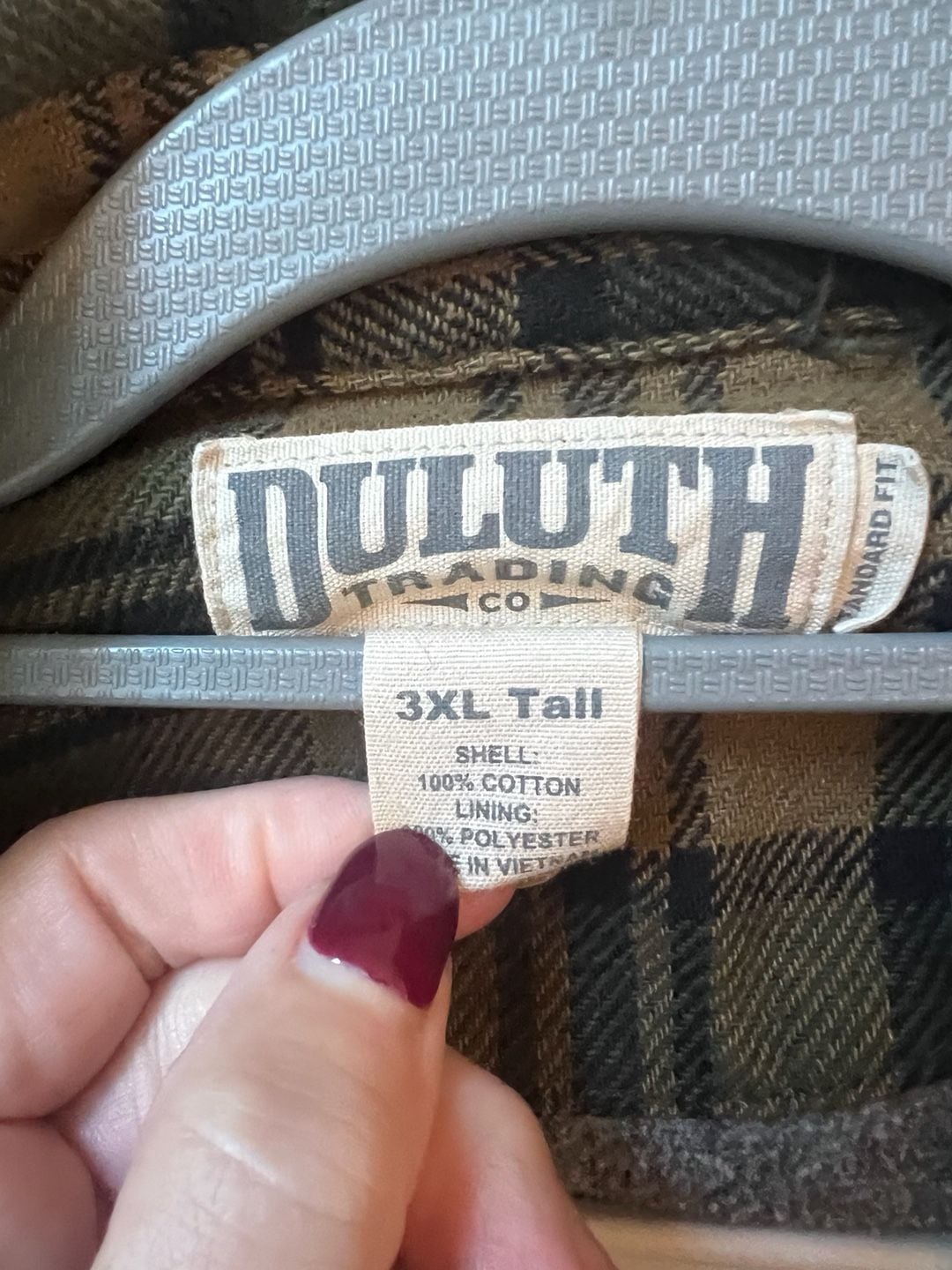Duluth Trading Co Flapjack Fleece-Lined Shirt Jac Size 3XL Tall 4