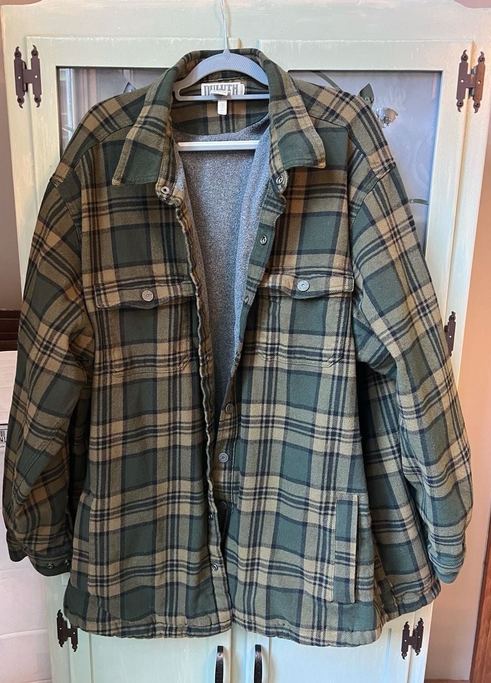 Duluth Trading Co Flapjack Fleece-Lined Shirt Jac Size 3XL Tall 3