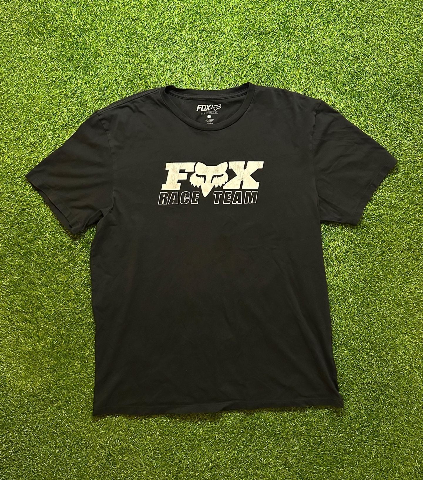 Fox Racing T-Shirt Black Graphic Tee 2