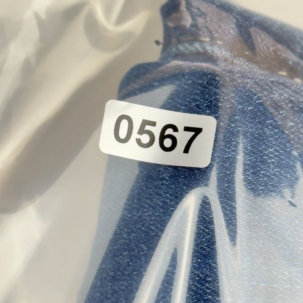 Lucky Brand Jeans Blue Denim Raw Hem 9