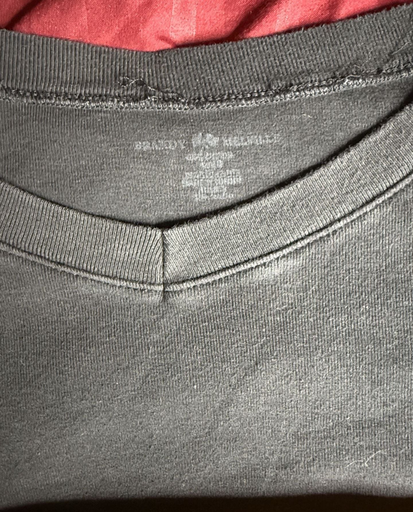 Brandy Melville Thermal Long Sleeve Top black/faded look 3