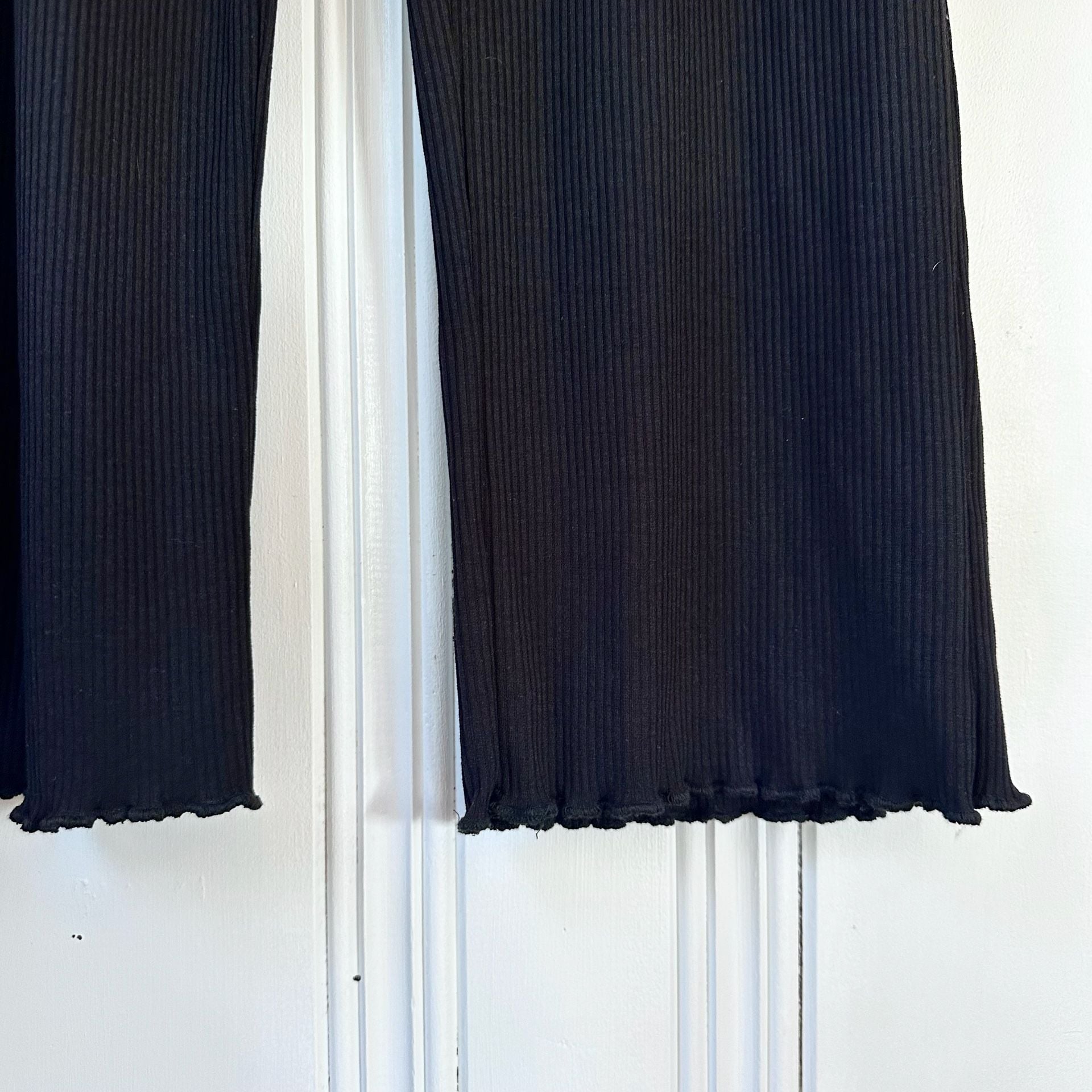 NWT Urban Outfitters Ribbed Pants, Size S Black 7