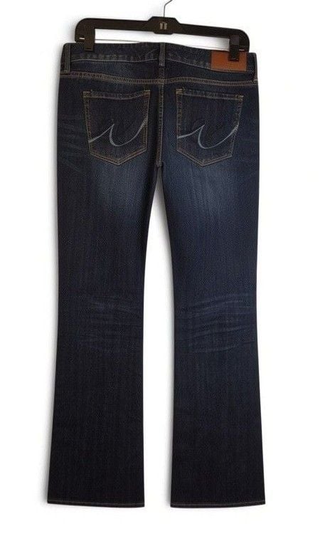 Express Stella Boot Jeans Size 8R Dark Wash Low Rise 3