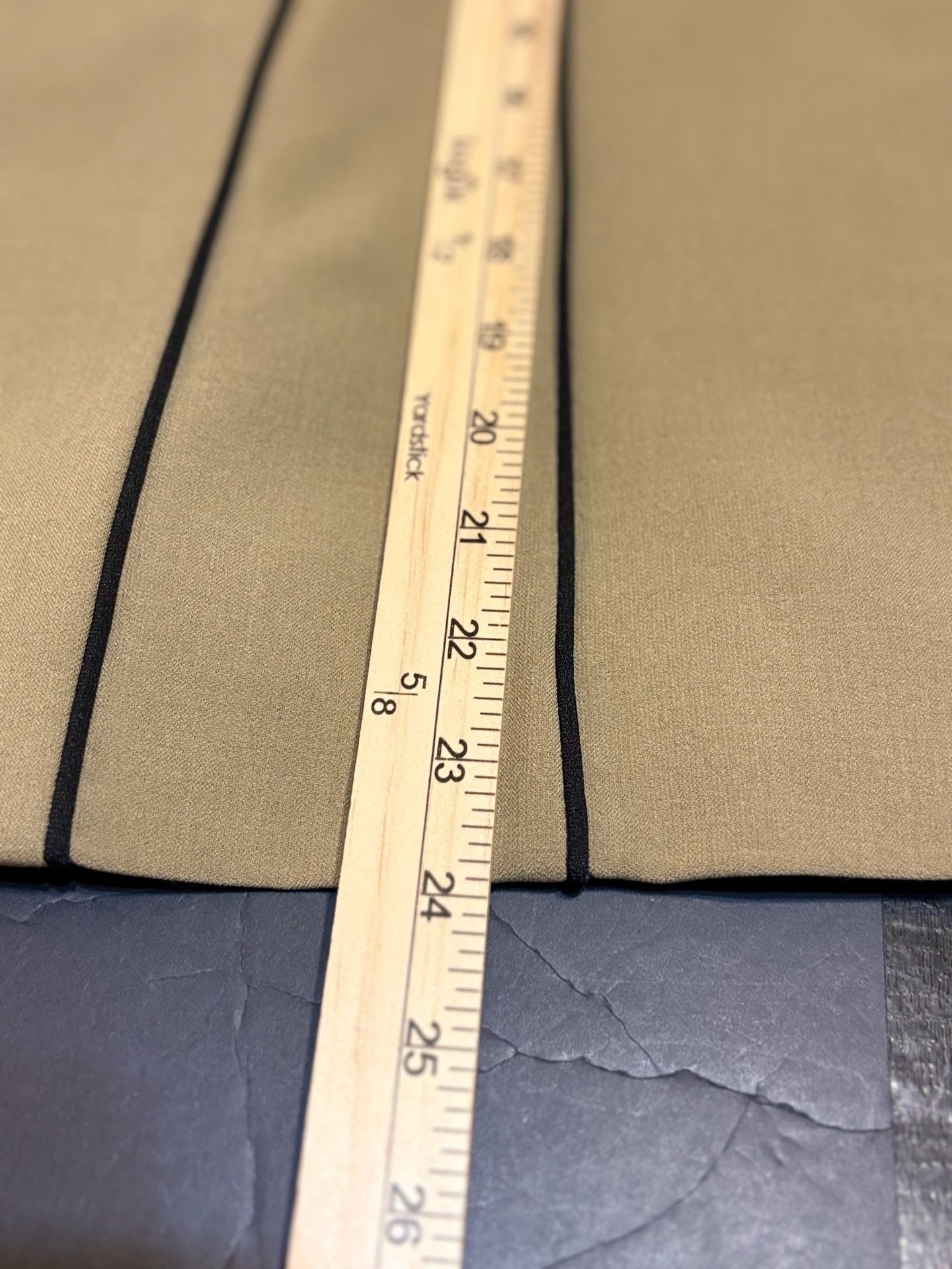 Kasper Full Zip Jacket Tan Poly Blend 9