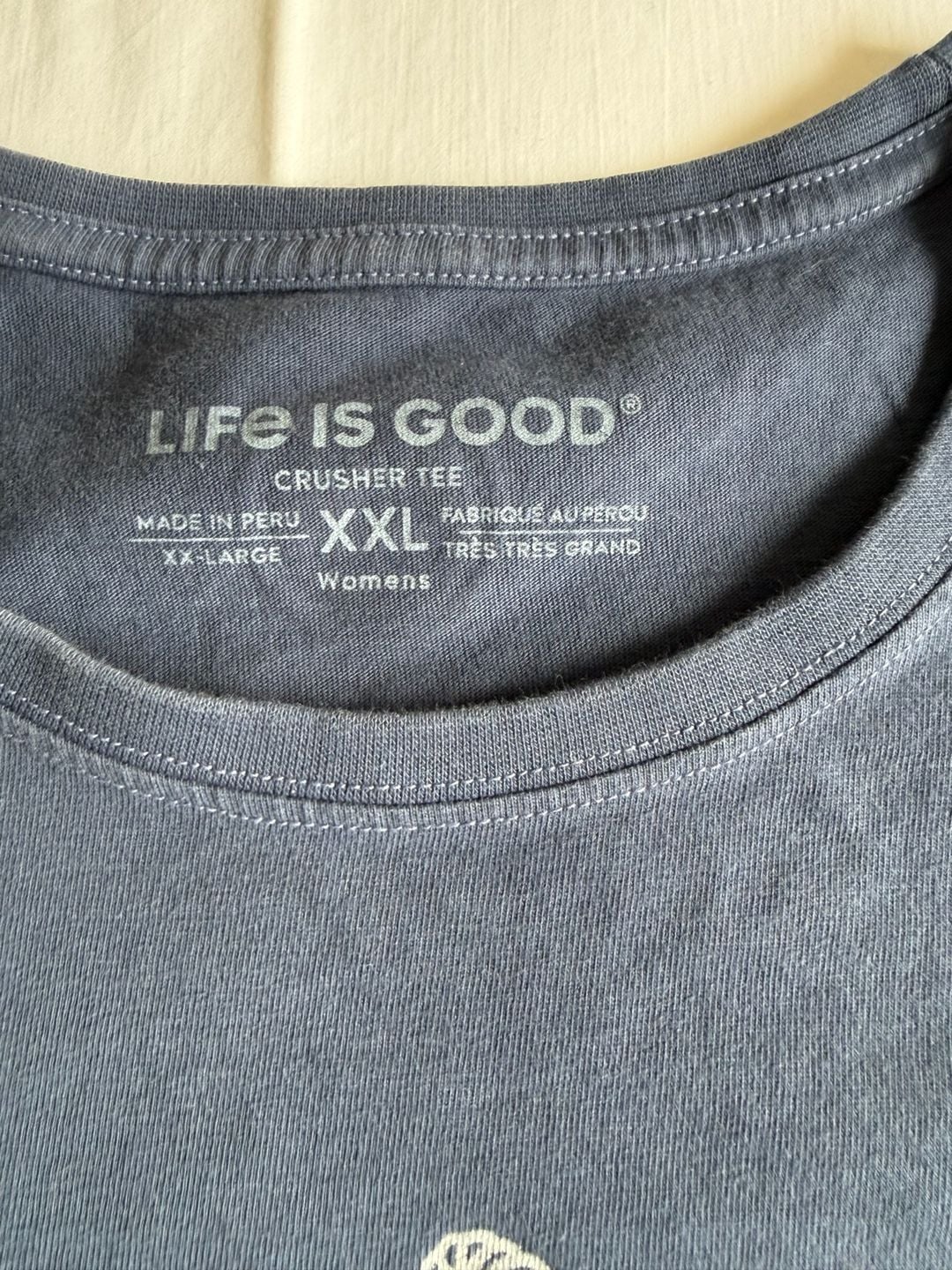 Life Is Good Long Sleeve Crusher Tee XXL Cornucopia Thanksgiving 4