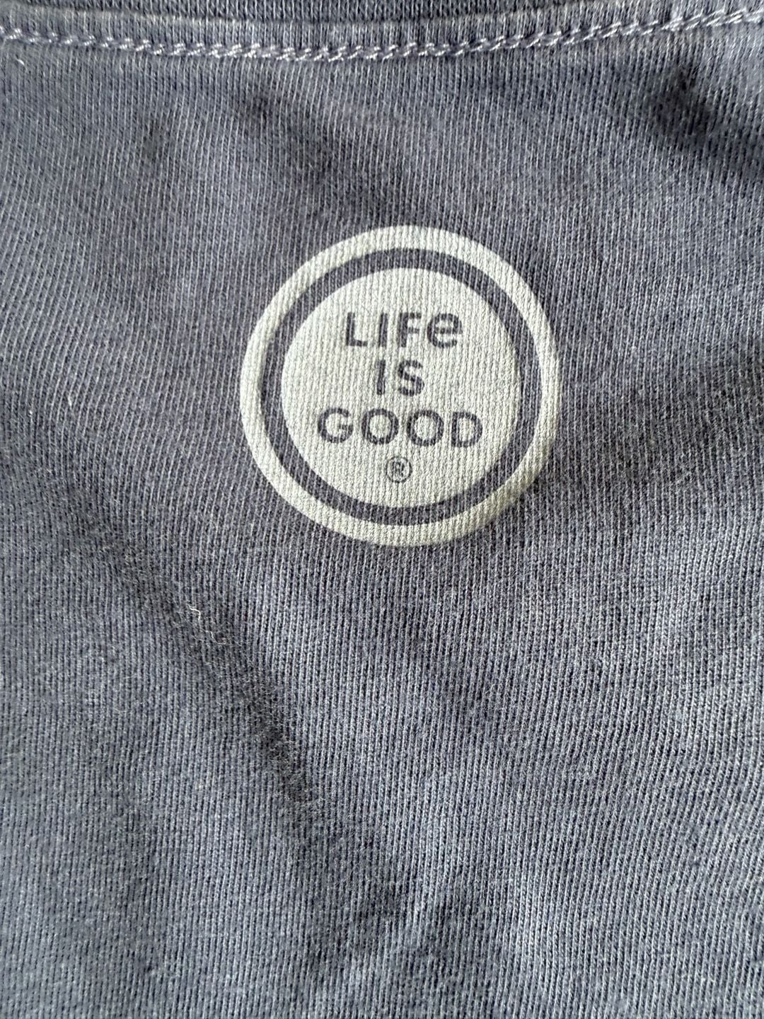 Life Is Good Long Sleeve Crusher Tee XXL Cornucopia Thanksgiving 6