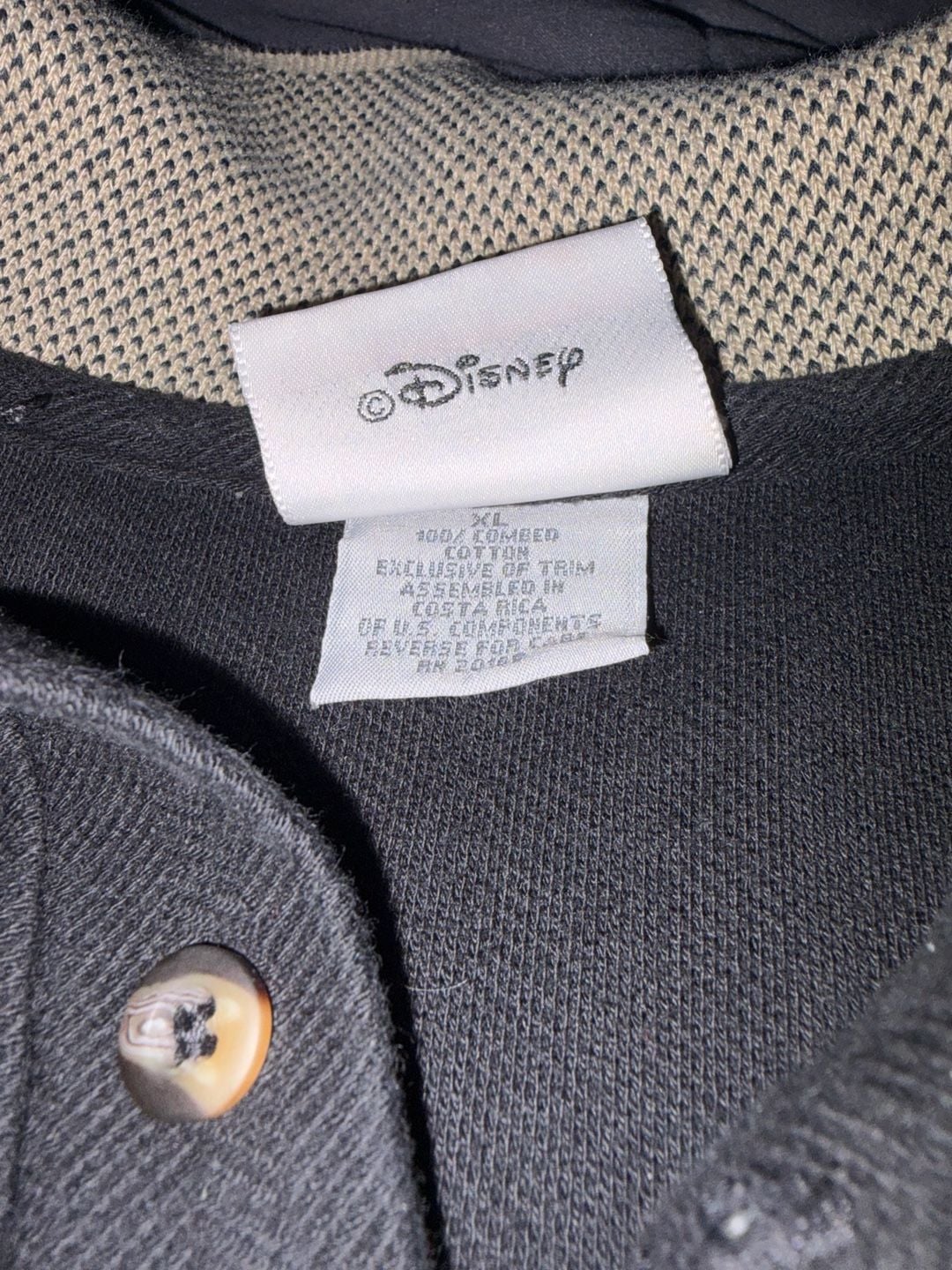 Disney Tower of Terror Polo Size XL Black Project Team Member 5