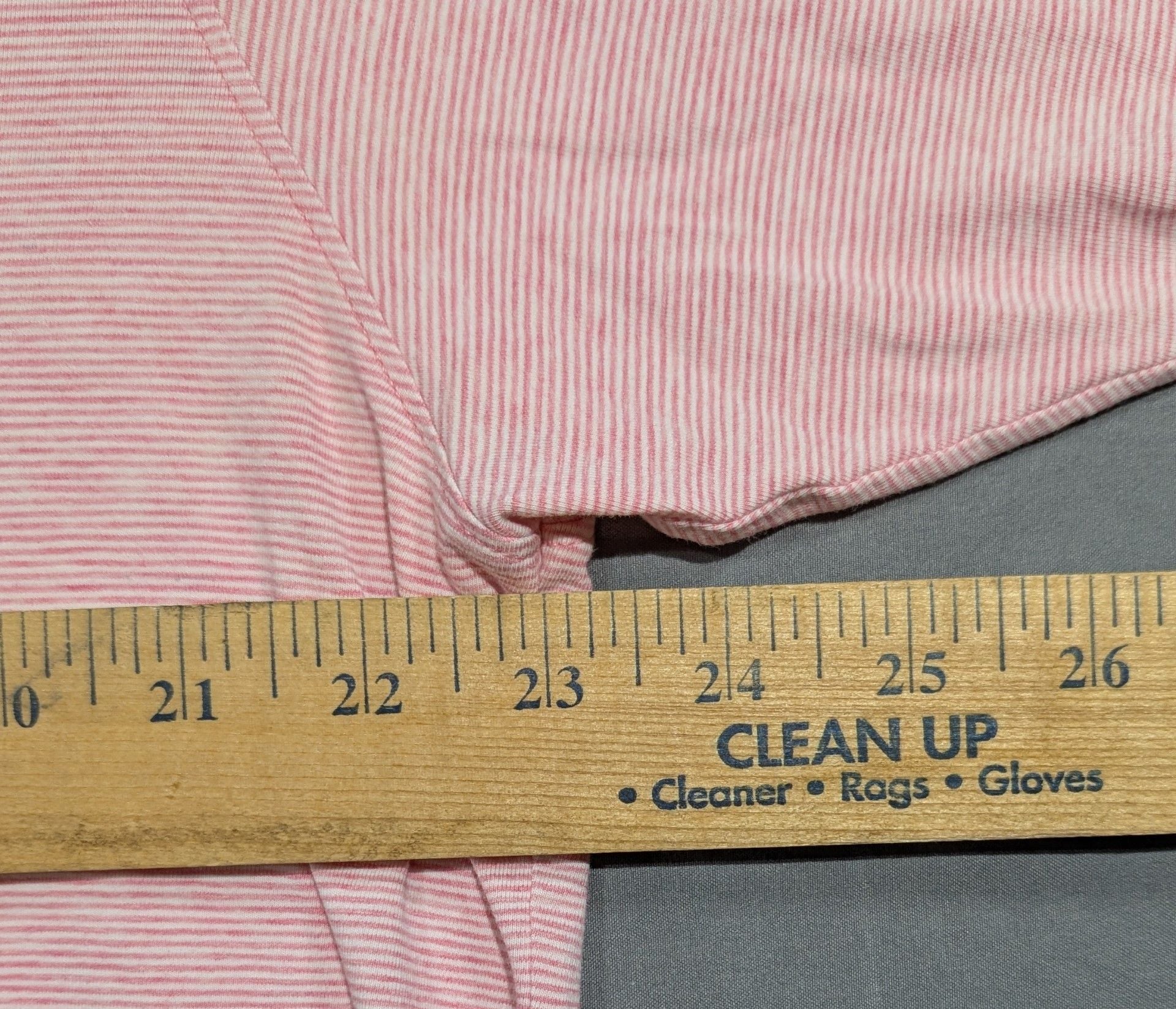 B. Draddy Polo Size XL Pink White Striped Short Sleeve Golf Shirt  7