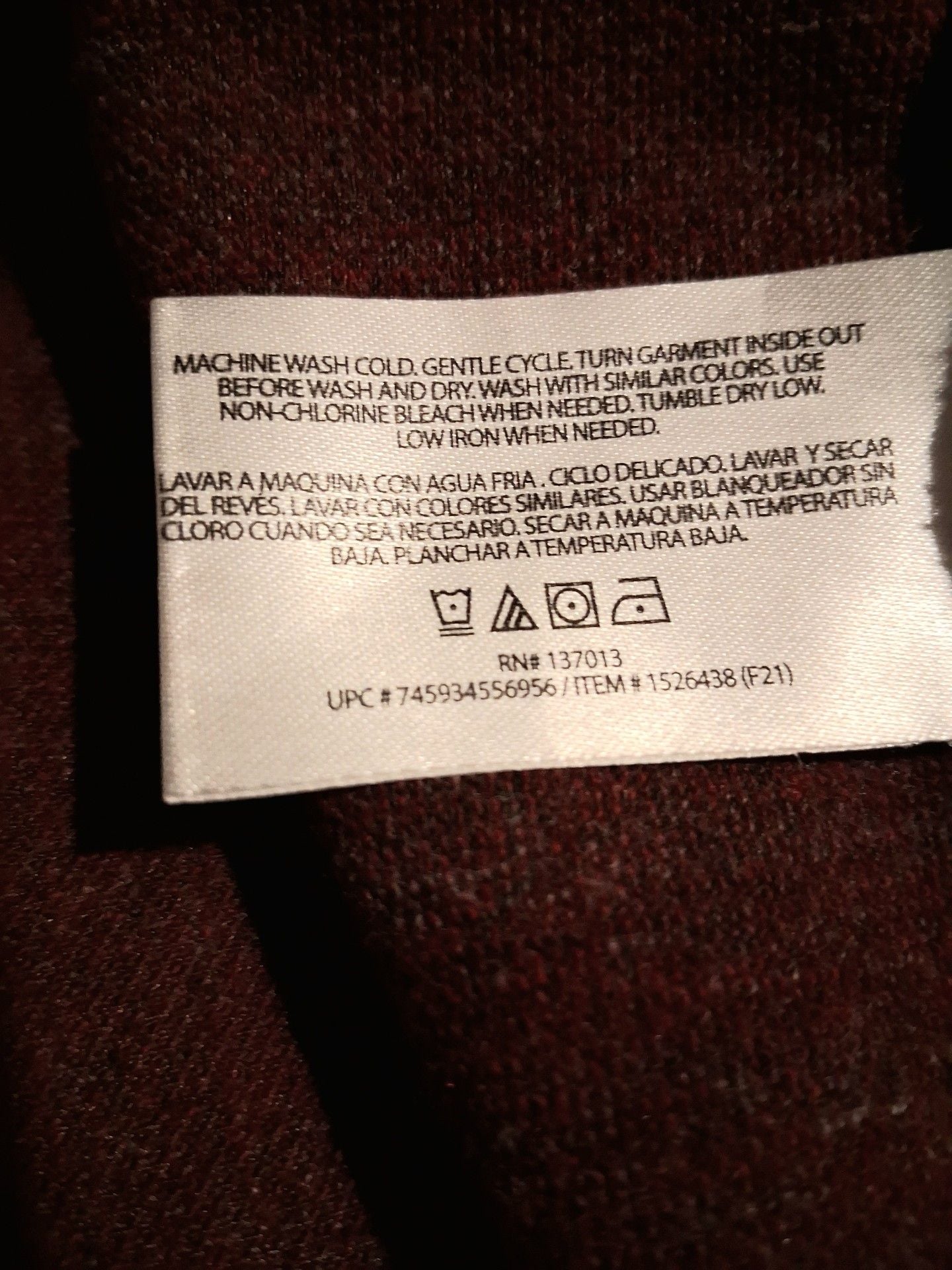 Banana Republic Crewneck Sweatshirt Red 5