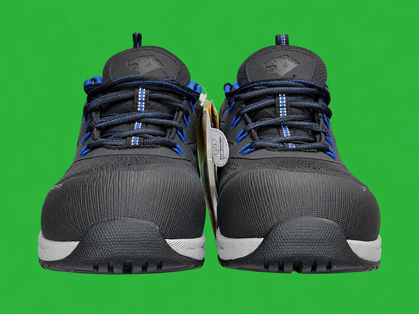 Herman Survivors Cassle Hiking Shoes Size 10 Black Blue Composite Toe 3