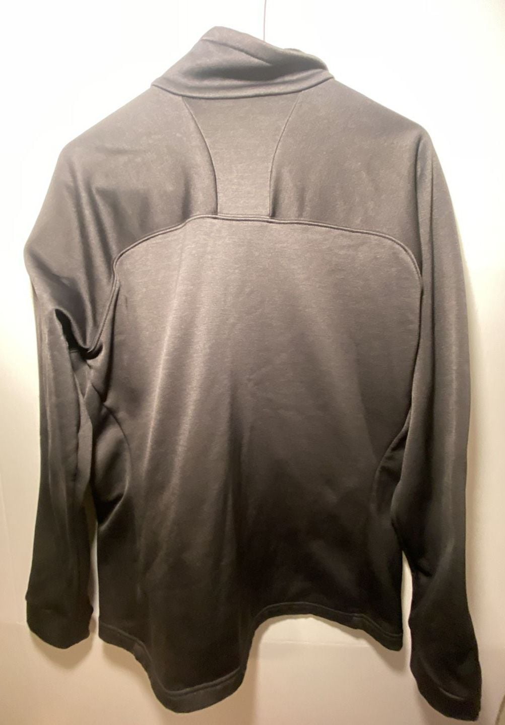 The North Face Full Zip Womens Jacket Size L Black Fleece Lined 9