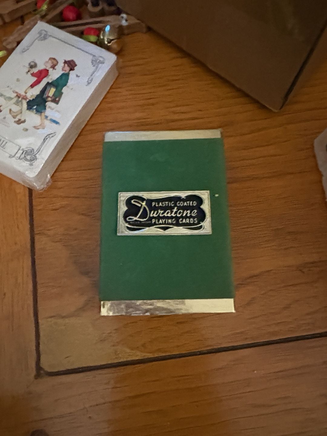 Vintage Duratone Plastic Coated Playing Cards Patricia Murphy's Restaurant 2