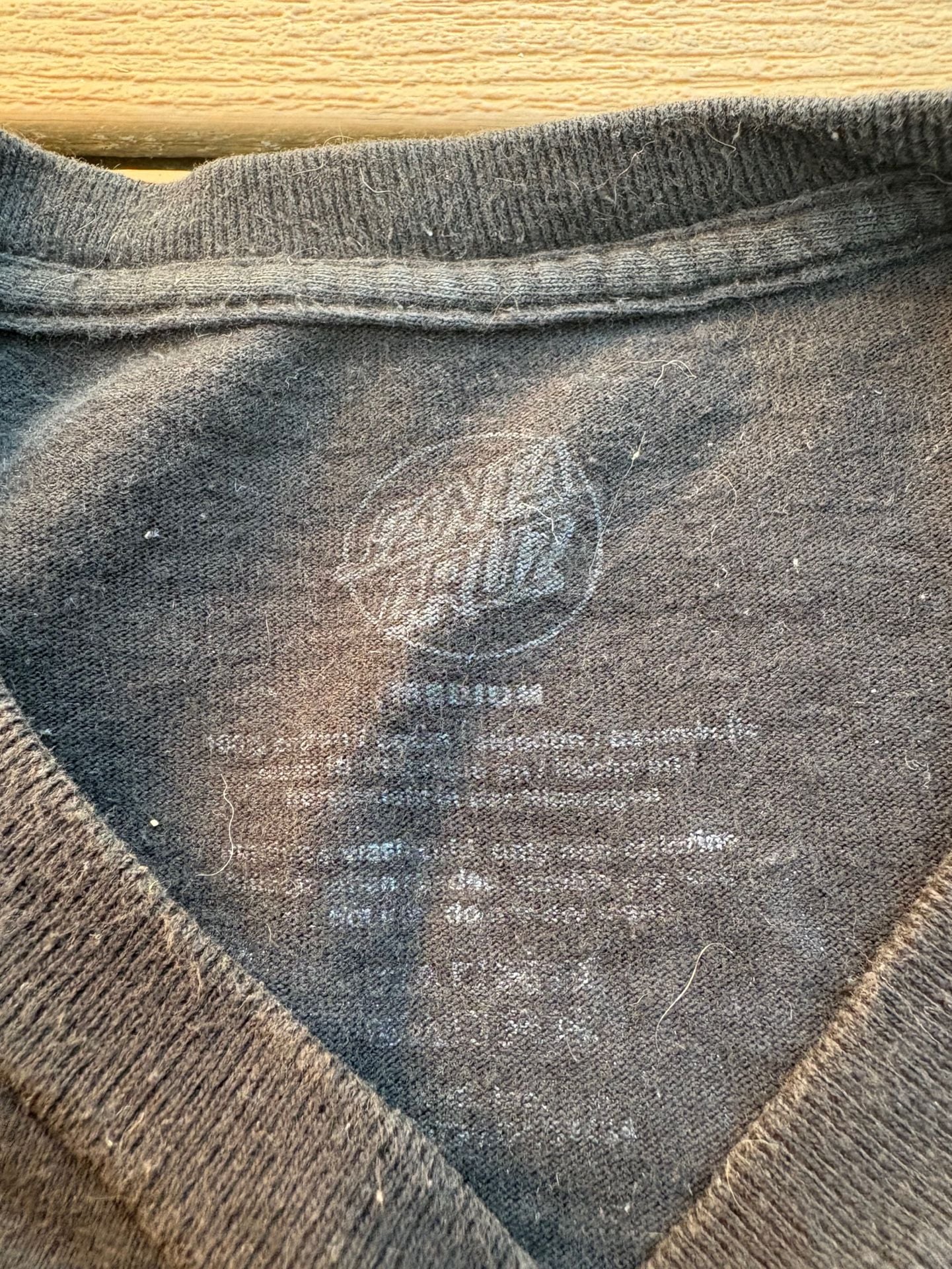 Santa Cruz Burnt Opus T-Shirt Size Medium Black 3