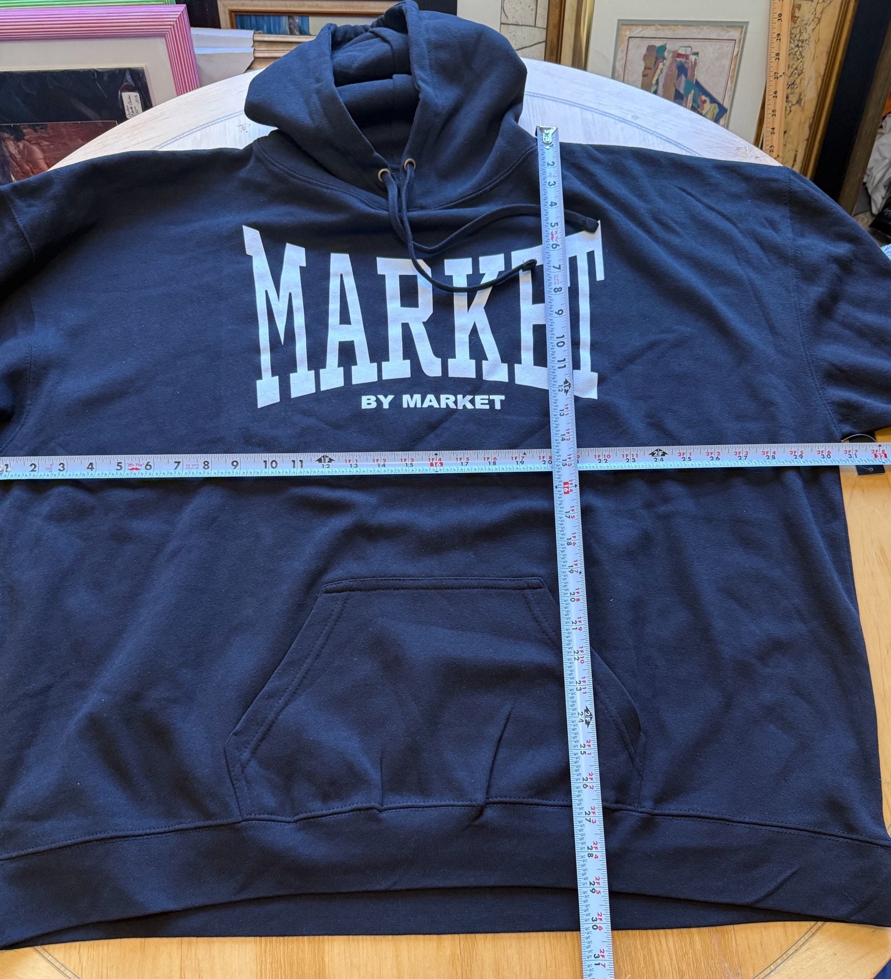 Market Studios Hoodie XXX-Large Black Market By Market Pullover Sweatshirt 7