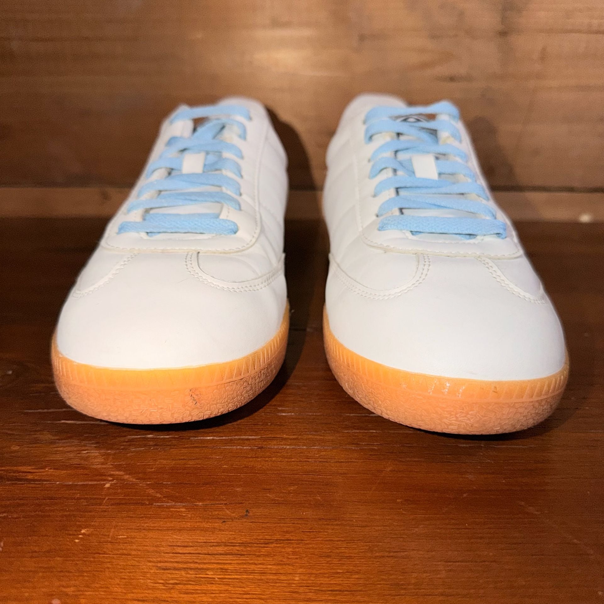 Umbro Regent SL White Navy Light Gum Shoes 5