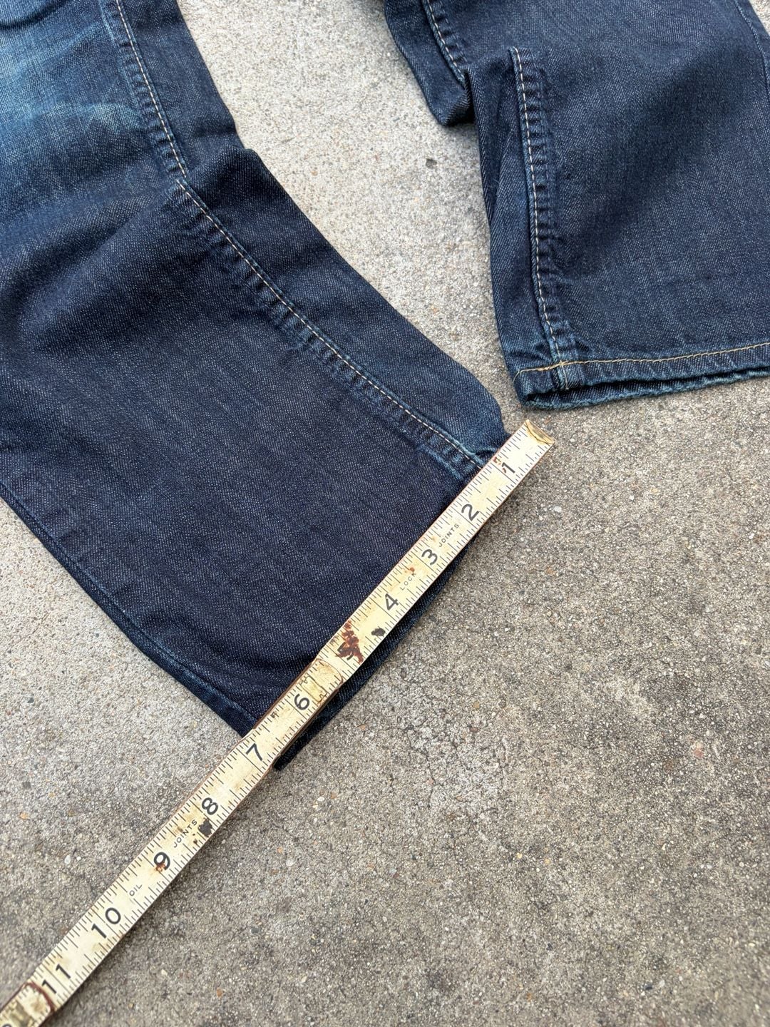 American Eagle Straight Jeans 29x30 Dark Wash Denim 6