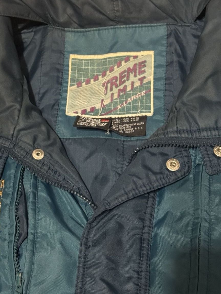 Extreme Limit Ski Jacket Size XL Blue Colorblock Winter Snow 3