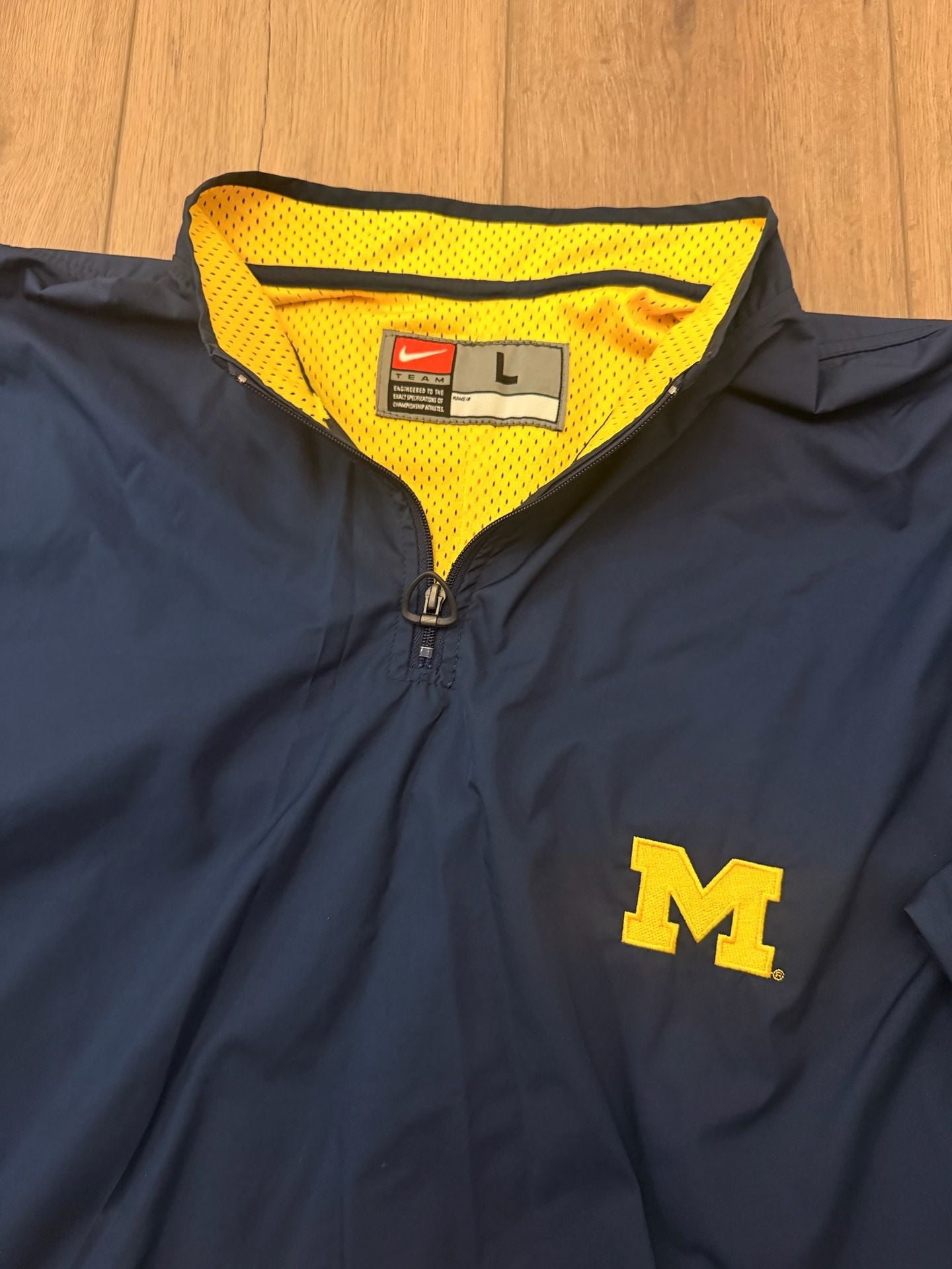 Nike Michigan Wolverines College Football Windbreaker 3